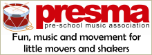 Fun, music and movement for little movers and shakers, with PRESMA's help you can give your child the best musical experience and introduction to learning.